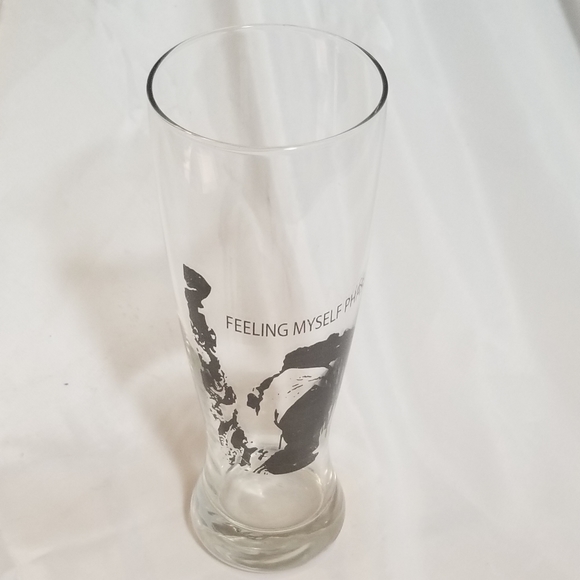 20 oz. Afro-Boho Pilsner Boozy Milkshake Glass "Feeling Myself Phase" - Picture 4 of 5
